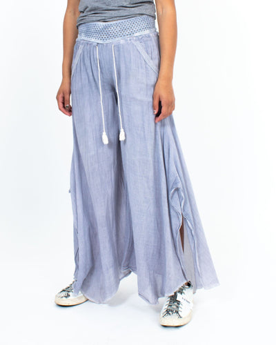 The House of Woo Clothing XS Light Blue Wide Leg Pants