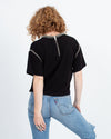 The Kooples Clothing Small Short Sleeve Crop Top