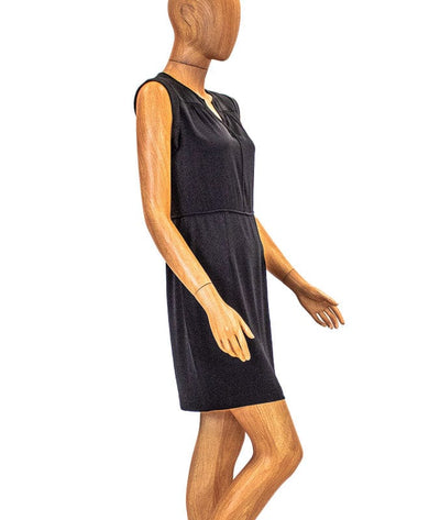 Theory Clothing Small | US 4 Theory Black Cap Sleeve Sheath Dress