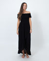 Tiare Hawaii Clothing One Size Black Maxi Dress