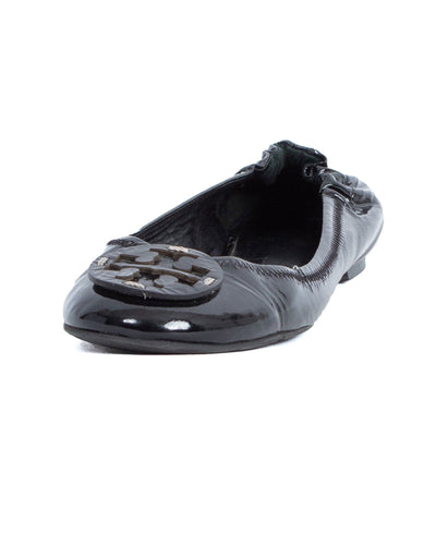 Tory Burch Shoes Medium | US 8.5 Black Patent Leather Ballet Flats