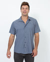 Travis Matthew Clothing XL Patch Pocket Short Sleeve Button Down