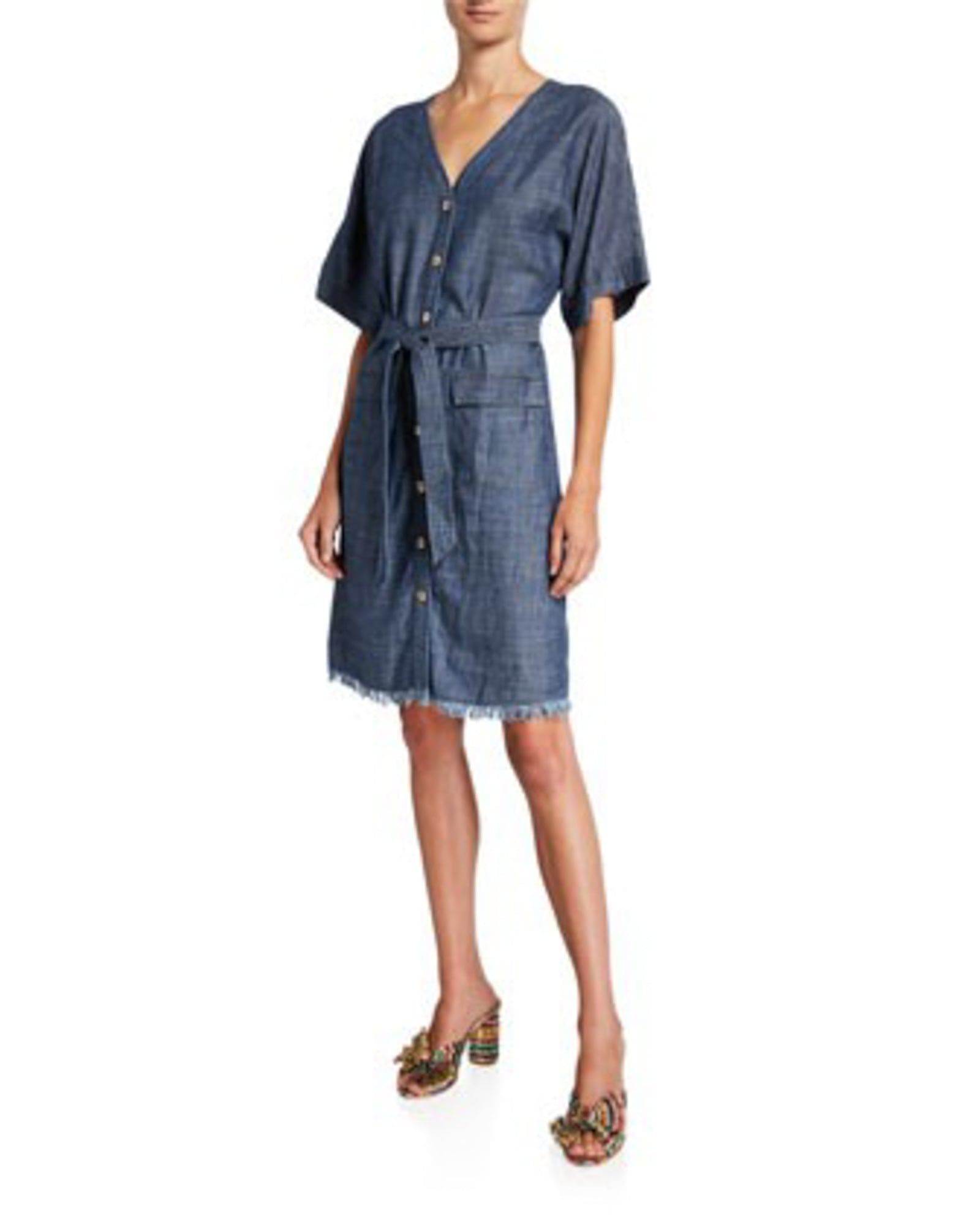 Trina turk shop denim dress