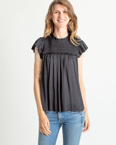 Ulla Johnson Clothing Medium | US 6 Cap Sleeve Blouse