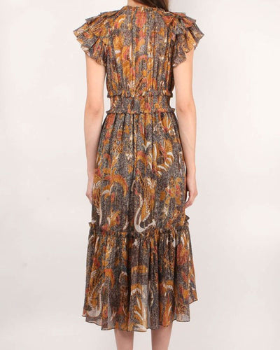 Ulla Johnson Clothing Small | 2 "Cicely" Dress in "Amber"