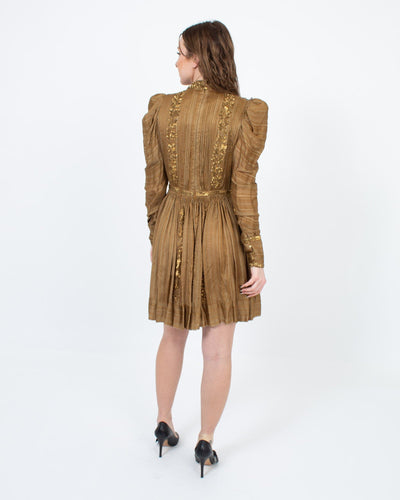 Ulla Johnson Clothing Small | US 4 Olive Green "Philippa" Dress