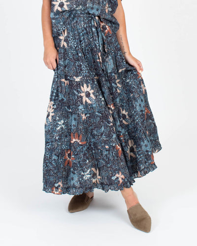 Ulla Johnson Clothing XS | US 2 Printed Tiered Skirt