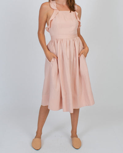 Ulla Johnson Clothing XS | US 2 "Willa Ruffle Twill" Dress