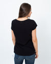 Velvet by Graham & Spencer Clothing Small Basic Black Tee