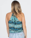 Veronica M. Clothing XS Twist Front Halter Tank