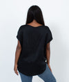 Vince Clothing Medium Black Silk Blouse