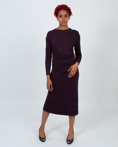 Vince Clothing Medium Long Sleeve Midi Dress