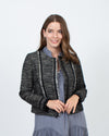 Vince Clothing Medium | US 6 Tweed Collarless Blazer