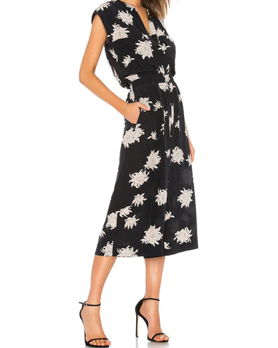 Vince Clothing Small Chrysanthemum Jumpsuit