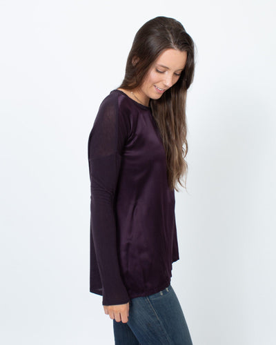 Vince Clothing XS Long Sleeve Blouse