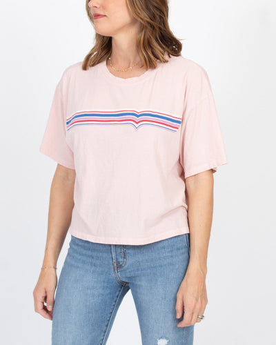 XíRENA Clothing Medium Boxy Striped Tee