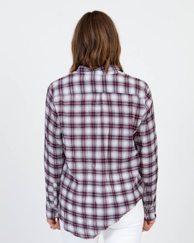 XíRENA Clothing Medium Plaid Button Down Blouse