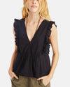 XíRENA Clothing Small Black "Penelope" Top