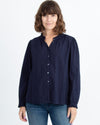 XíRENA Clothing Small Navy Button Down Blouse