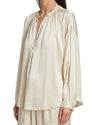 XíRENA Clothing XS Cream "Mayson" Silk Blouse