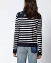 Zadig & Voltaire Clothing Small "Miss CP Stripes" Sweater