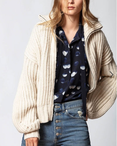 Zadig & Voltaire Clothing XS "Aline Awa" Chunky Sweater