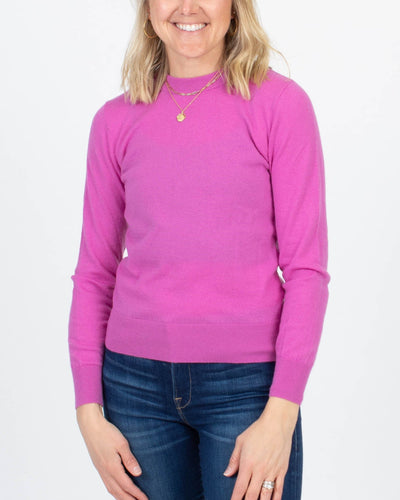 Zimmermann Clothing Small Pink Classic Crew Sweater