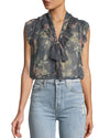 Zimmermann Clothing XS | 0 Silk Floral Blouse