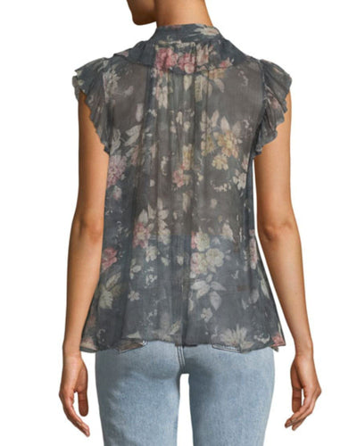 Zimmermann Clothing XS | 0 Silk Floral Blouse