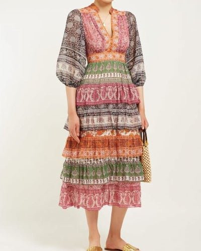 Zimmermann Clothing XS | US 0 "Amari" Tiered Dress