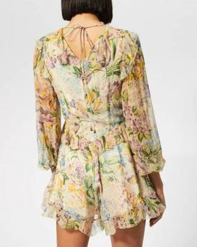 Zimmermann Clothing XS | US 2 "96" Floral Romper